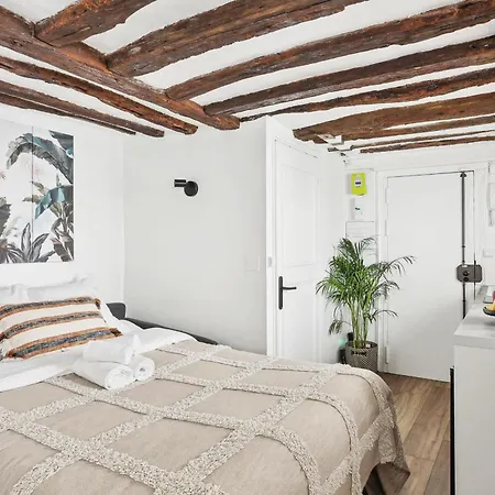 Bnbnova - Le Marais & Francs Bourgeois Lägenhet Paris